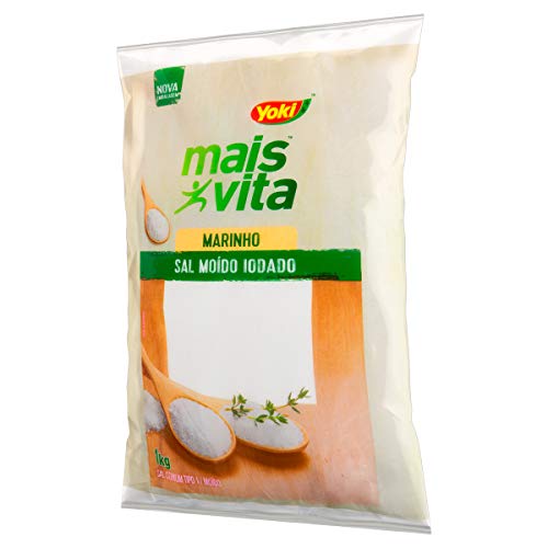 Sal Moído Iodado Mais Vita 1kg