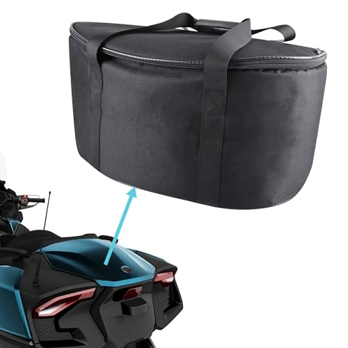 Hutexico Luggage Bag for Can Am Spyder RT, Removable Rear Trunk, Waterproof Trunk Organizer for Can Am Spyder F3T, F3L (All Years) & RT Models (2020+)