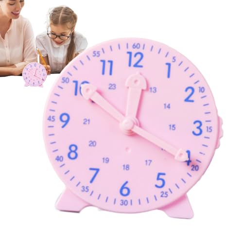 Training Clocks for Learning Clock - Sturdy Student Clock | Attractive Practice Demonstration Clock for Birthday New Year Christmas Easter Apprentice Tool