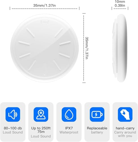 Image of GPS Tracker for Vehicles, 1PCS Tracker Device for Vehicles, Work with Find My (iOS Only), Tracking Devices for Cars Hidden with Waterproof Case, No Monthly Fee GPS Trackers