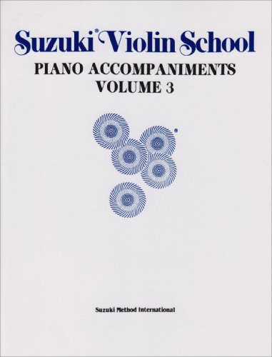 Suzuki Violin School, Vol 3: Piano Acc. (The Su... 0874871492 Book Cover