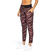 Jessica-Simpson-Sportswear-Womens-Riley-Jogger-Sweatpant Jessica Simpson Sportswear Women's Riley Jogger Sweatpant, Black Mystic Zebra, X-Large