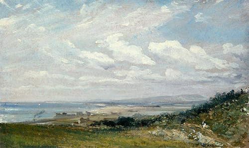 Tableau Shoreham Bay John Constable pour un salon elegant, grand poster de qualite 60x90cm