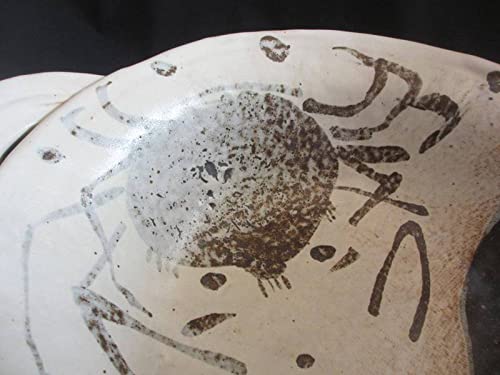 Amazon | 土鍋 佐藤和次 黒織部 蟹文 土鍋(大) (4〜5人用) | 佐藤和次