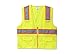 Occunomix LUX-ATRANS-YM Classic Solid Two-Tone Surveyor Vests, Medium, Yellow by Occunomix