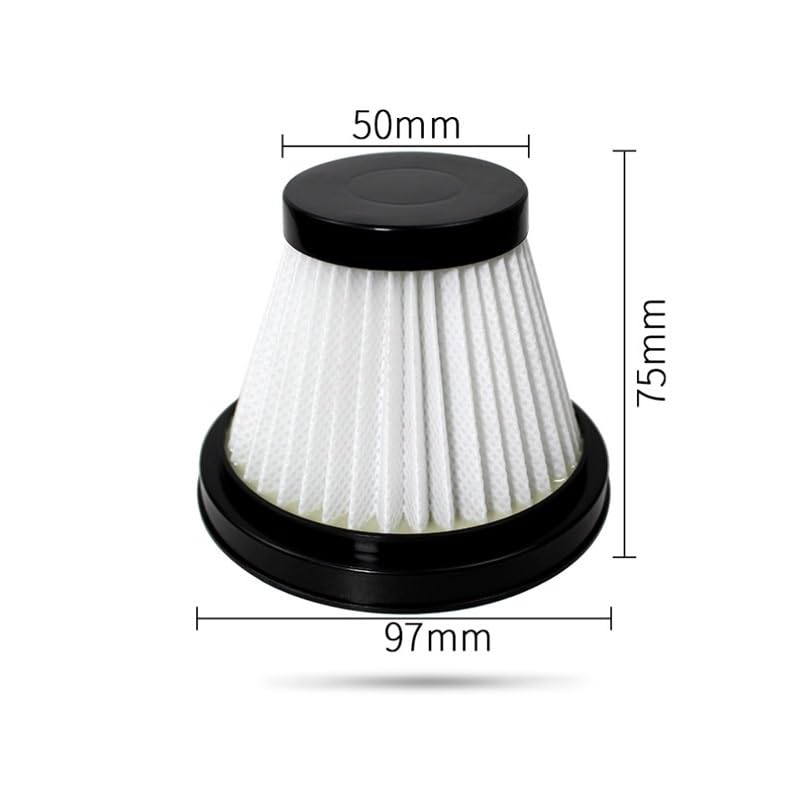 HAUINVC 5PCS HEPA Filters Compatible with Deerma Compatible with Mi DX115 DX115S DX115C Vacuum Portable Vacuum Filter Element Spare Parts