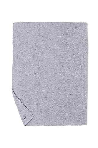 Image of Barefoot Dreams CozyChic Stroller Blanket, Oyster, 30 inchx40 inch