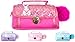 Produktbild Luckybell Federmäppchen mit süßem 3D-Hasen-Motiv, multifunktional, bunt, Stifthalter Handtasche, Kosmetiktasche, Make-up, Schreibwaren, Organizer mit Bommel, für Mädchen, Kinder, Schule