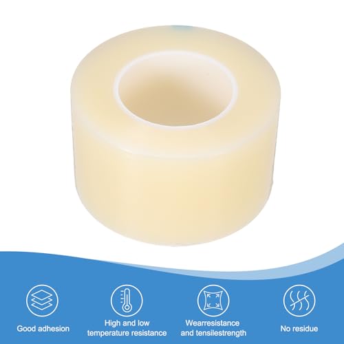 Image of PATIKIL Removable Protective Film Tape, 3 Inch x 656 ft PE Surface Protective Scratch Film Tape Roll for Furniture Electrical Appliances Plastic Hardware High Stickiness Clear