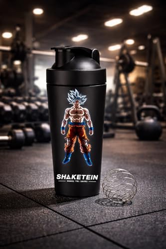 Image of Stainless Steel Gym Shaker Bottle 750ml | Leak Proof Protein Mixer Shaker | BPA Free | Metal Sports Water Bottle for Gym, Workout & Fitness