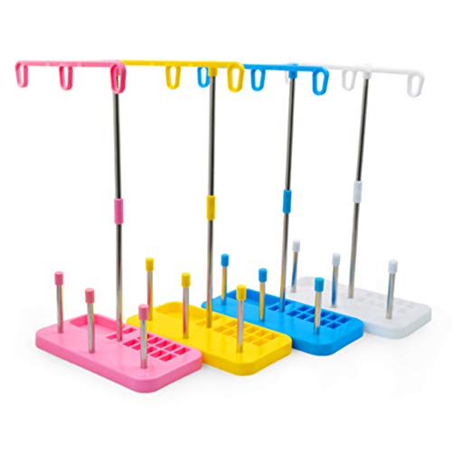 EXCEART Cone E Carretel Suporte de Linha Suporte de Linha de Bordado Rack de Suporte para Máquinas d