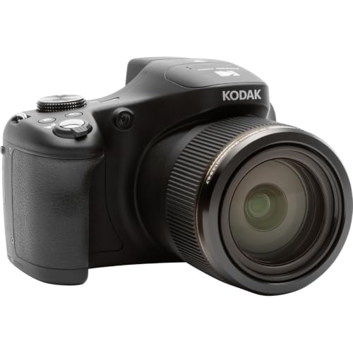 Image of Kodak PIXPRO AZ653 Digital Camera (Black), 20MP Digital Camera Pro Bundle | | 65x Zoom, Telephoto Lens, Optical Image Stabilization for Travel, Wildlife Photography + 64GB Card, Photo Software + More