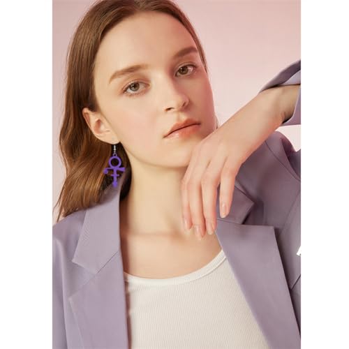 Stylish Personalized Cartoon Earrings - Note Symbols Rock Band Music Lovers Unique Gothic Fashion4