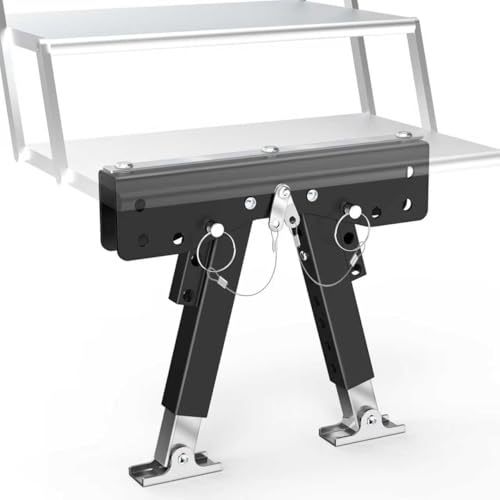 RV Step Stabilizer Kit for Travel Trailers/5th Wheels/Motorhomes Camper Steps RV Step Support Height Ranges from 2.8 to 11.4