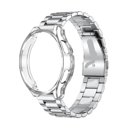 [X] oh + P[XTXɃtBbg Fit For Galaxy Watch 6 4 5 ɃtBbg 44mm 40mm 43mm 47mm uXbg For NVbN 46mm 42mm Pro 45mm Xgbv TPU P[XɃt