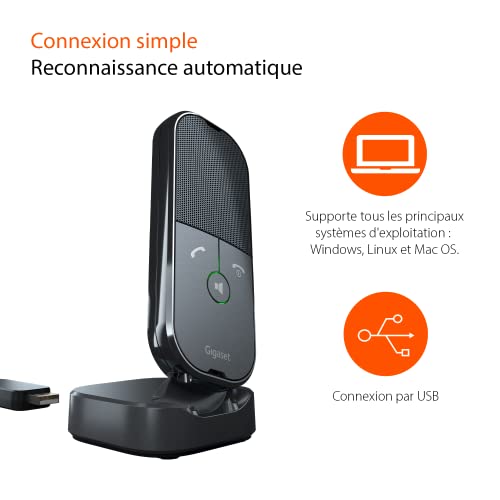 Gigaset ION Combiné VoIP DECT sans fil USB - vue 5