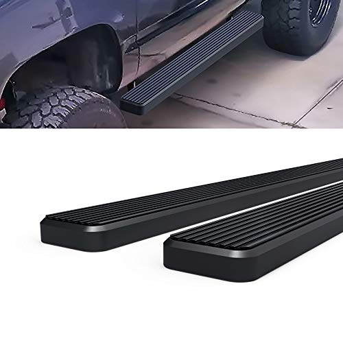 Estribos Eboard Running Board 5" Negro para GMC C/K y Chevy Tahoe miniatura 4