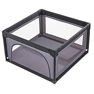 Babybox Kinderhek Speelhuis Baby Speelhuisje Binnen en buiten Baby Peuter Speelkleed 120 * 120 * 70 cm (Kleur: Kruipmat) (Kleur: Geen Kruipmat) (Kruipmat)