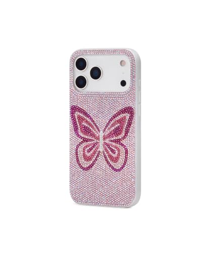 Image of JW PEI Butterfly Rhinestone Phone Case - Pink