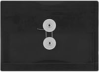 Vista 25 de Fundas de plástico con cierre de botón y cordel para guardar documentos (12 fundas de tamaño carta), de JAM Paper, Gris humo