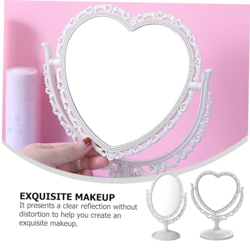Espejo doble doble cara para maquillaje FRCOLOR 2 piezas miniatura 3