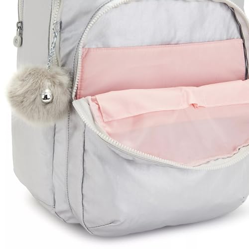 Image of Kipling Women's Seoul Extra Large 17 inch Laptop Backpack, Durable, Roomy with Padded Shoulder Straps, Built-In Protective Sleeve
