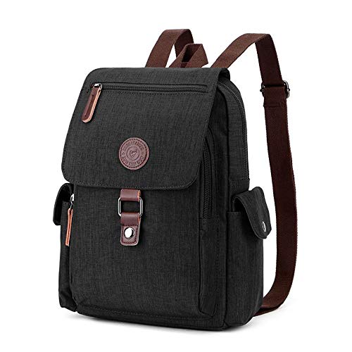 TOKSHOP Mochila Feminina Pequena de Lona Premium Resistente Bolsa de Ombro