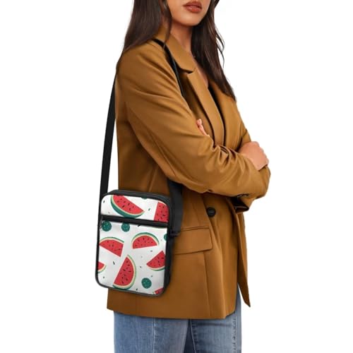 Anti Water Messenger Bag for Women, Stylish Wallet Purse Cell Phone Bags Multi Pockets Shoulder Bag4