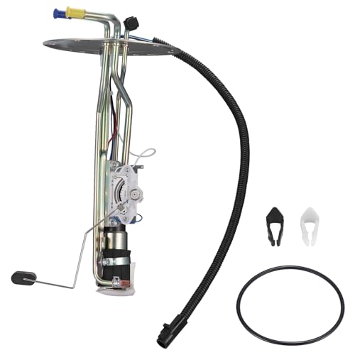 Image of BDFHYK Electric Fuel Pump Module Assembly Compatible with Ford E-150 E-250 E-350 E-450 E-550 Econoline Club Wagon Super Duty F-53 Motorhome Chassis 1997-2003 4.2 /4.6 /5.4 /6.8L V6 V8 V10 Replace E2276S