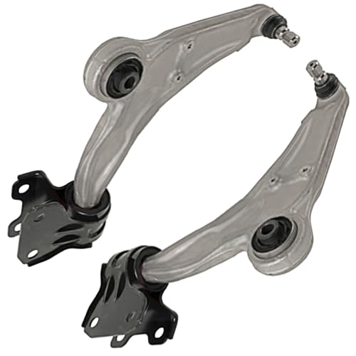 Image of Detroit Axle - 8pc Front End Kit for Ford 2015-2018 Edge 2016-2018 Lincoln MKX, 2 Lower Control Arms with Ball Joint 4 Inner Outer Tie Rod Ends 2 Sway Bars Suspension Replacement
