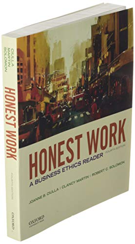 Honest Work: A Business Ethics Reader #TOP2