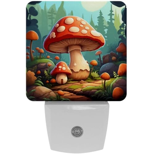 Lámpara nocturna led enchufable 2 unidades para niños