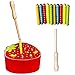 ISO TRADE - Gioco della Pesca per Bambini, Fragola con Vermicelli in Legno magnetici