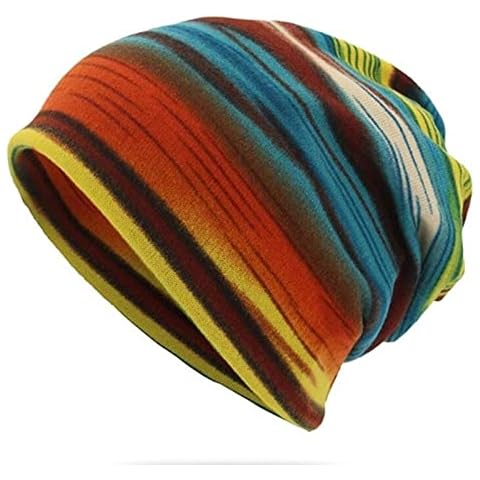 LHHH Beanie Hat with Fleece,Women&Men Unisex Print Hat Ruffle Cancer Chemo Hat Beanie Scarf Collar Turban Head Wrap,Cotton Slouchy Beanie Hip-Hop Soft Lightweight Running Beanie Hats Cover