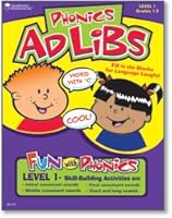 Phonics Ad Libs Level 1, Grades 1 2 1569111049 Book Cover