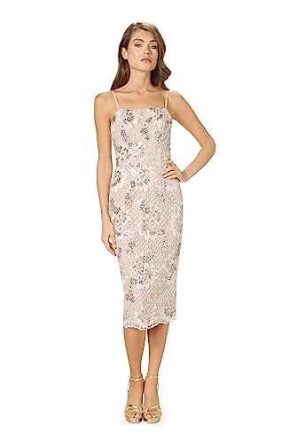 Image of Dress The Population Women's Josselyn Bodycon Midi Dress