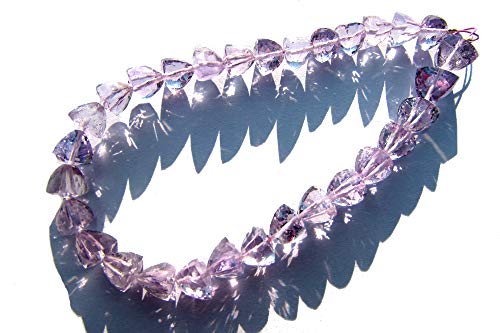 Améthyste rose AAA facettée pour création de bijoux uniques haut de gamme