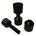 1-1/8" Two Hole Pins Set - Handy 6061 Aluminum Lightweight Construction 2 Hole Flange Alignment Pin with Anodized Black Oxide Finish That's Manufactured by SGS Certified Company (CNC Precision)