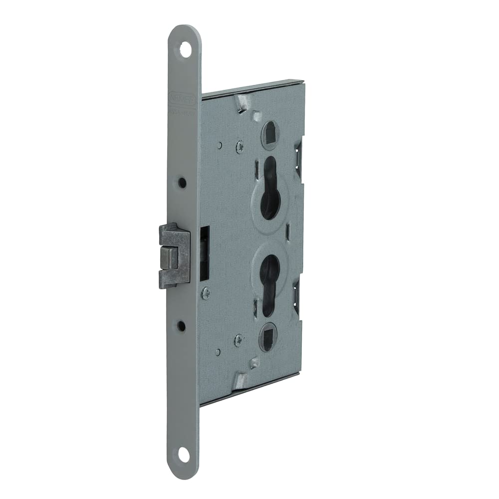 Serrure de porte Nemef 1759/29 PZW Noir pour remplacer serrure
