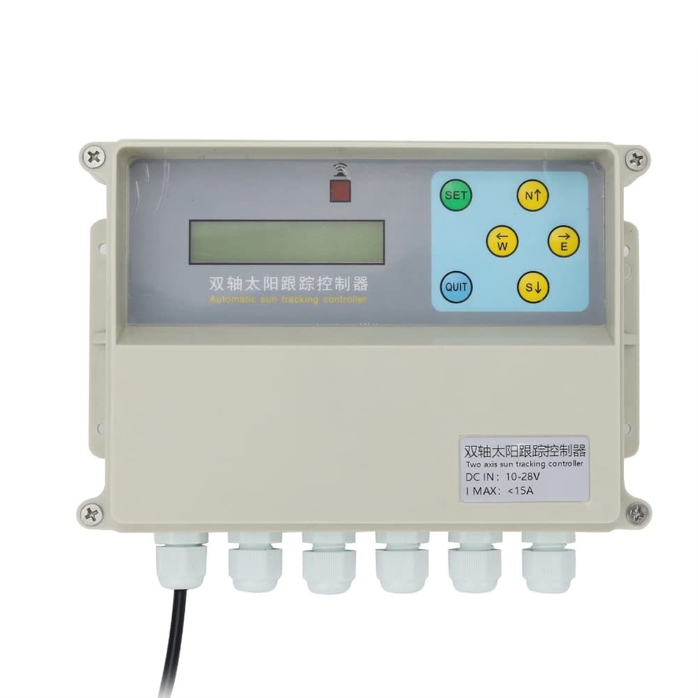 Controller for inseguitore Solare a Doppio ASSE Sun Tracker Controller di tracciamento Automatico di tracciamento della Piattaforma Bianco