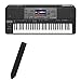 BoxWave Stylus Pouch Compatible with Yamaha PSR-A5000 - Stylus PortaPouch, Stylus Holder Carrier Portable Self-Adhesive for Yamaha PSR-A5000 - Jet Black