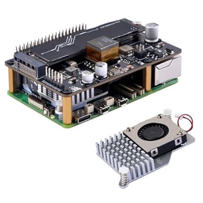 GeeekPi P33 M.2 NVME M-Key PoE+ Hat for Raspberry Pi 5, with Official Raspberry Pi 5 Active Cooler, Support M.2 NVMe SSD 2230 2242 2260 2280 | Ya disponible en tu tienda friki favorita! En mundofriki.es!