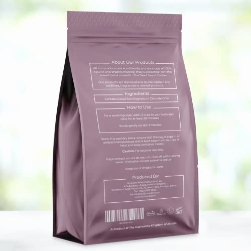 Pure Dead Sea Magnesium Chloride Flakes For Relaxing Soaks In The Bath And Spa - Natural Crystal For Dry Skin, Reduce Joint And Muscle Pain #TOP6