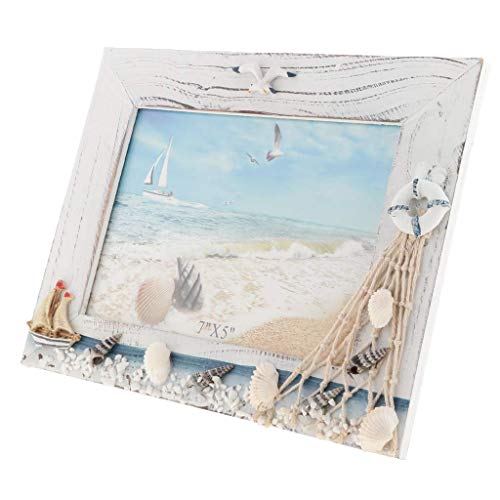 Nautical Theme Wooden Photo Frames Picture Holder Home Coffee Shop Decoration Collectable Gifts - E #TOP1
