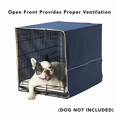 Pet Dreams Breathable Crate Cover - Dog Crate Cover for Single Door Wire Dog Crate, Eco Friendly Dog Kennel Cover, Non… - Image 3