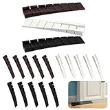 18 cunei per mobili in plastica, cunei di plastica con punti di rottura integrati, fermaporta in plastica, cunei di compensazione per sedie, piedini per sedie da tavolo, armadio