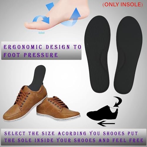 Image of BigPlayer Revitalize Your Every Step: Comfort Relaxable Memory Foam Insoles - Elevate All Shoes to Cloud-Like Comfort (Free Size)