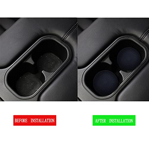8Sanlione 8SANLIONE-CAR COASTERS1 4 Pack Car Cup Holder Coasters thumb #3