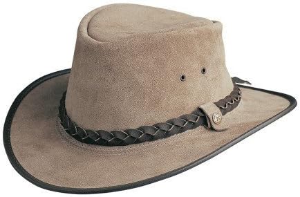 BC Hats Bac Pac Traveller Suede Australian Leather Hat