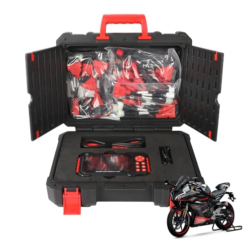 Motorrad-Diagnosetool, M7 Motorrad-OBD2-Scanner, vollständige Systeme, unterstützt über 70 globale Marken, Codeleser mit über 100 Funktionen, WLAN-Update mit einem klick, 5-Zoll-IPS-Bildschirm